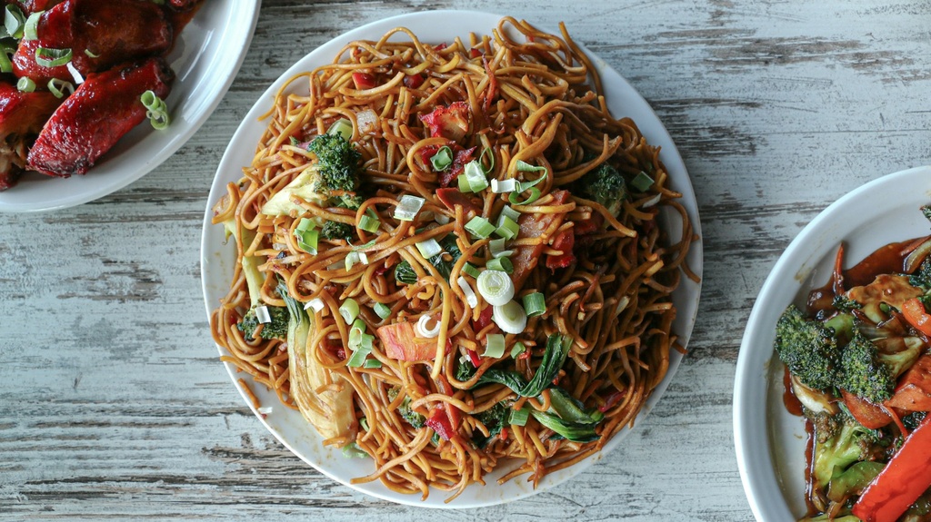 Chow mein aux légumes
