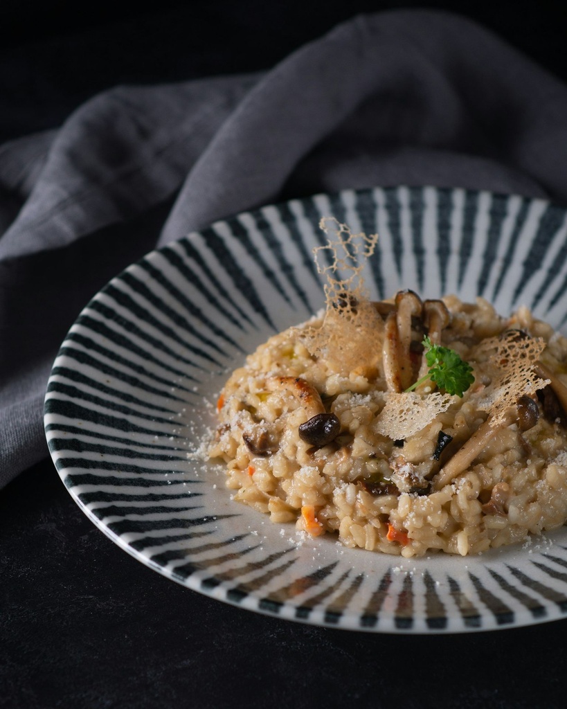 Risotto aux champignons