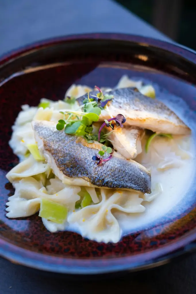 Papillote de cabillaud aux courgettes