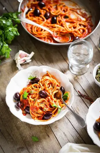 Spaghettis alla Puttanesca